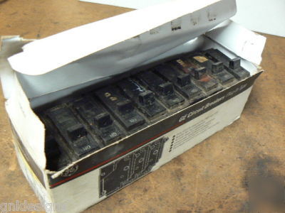 10 pack ge tql circuit breakers TQL1120 20 amp 1 pole 