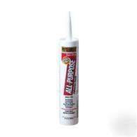 12 tubes of polyseamseal all-purpose caulk - white 
