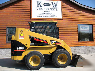2006 caterpillar 246B skid steer loader 900 hrs 