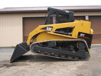 Cat 277 farm tractor skid steer loader