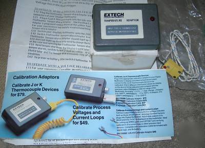 Extech digital electrical clamp meter lux temperature