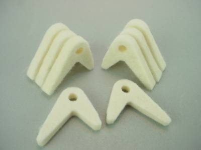 Felt way wipers (8PCS) for south bend 9
