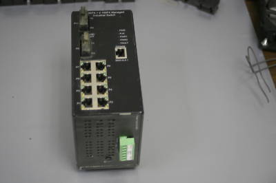 Hme 821 - snmp managed industrial switch, 8X 10/100BASE