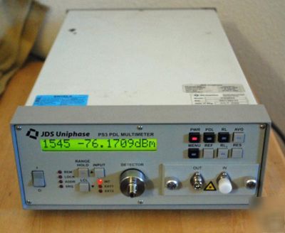 Jds uniphase PS3 polarization pdl meter PS3650 jdsu