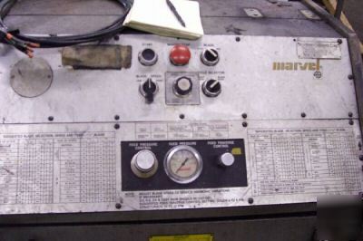 Marvel 15A horizontal bandsaw