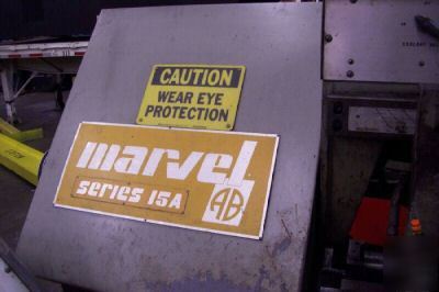 Marvel 15A horizontal bandsaw