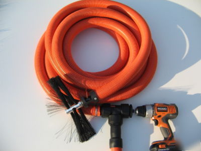 Motobrush air duct cleaning tool