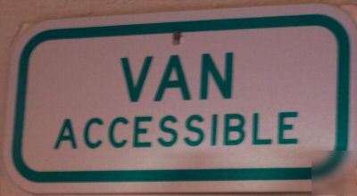 New ada van accessible for handicap stall - traffic