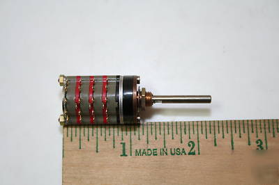 New grayhill rotary switch 8YY33400 old stock