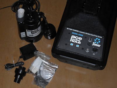 New simer ace in the hole A5000 sump pump system 