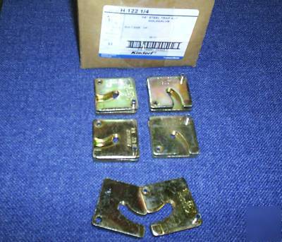 New t&b kindorf H122 1/4 bolt size trap nut galv chrome