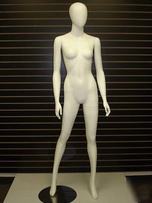 No face white color full size female mannequin rpf-2