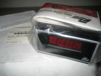 Red lion controls panel meter; dc voltmeter industrial