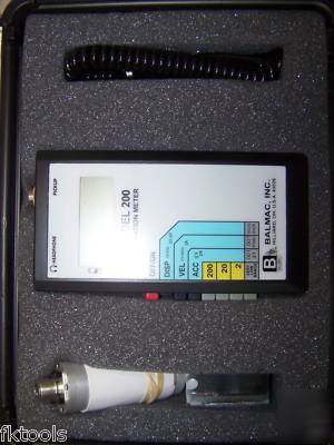 Vibration meter balmac 200 