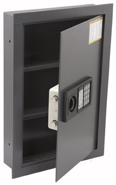 Wall safe holds money gold guns important papers