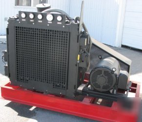 100 cfm/2000 psig ingersoll rand 6R100 air compressor