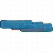 18'' microfiber wet flr cln pad,blue - Q410BL