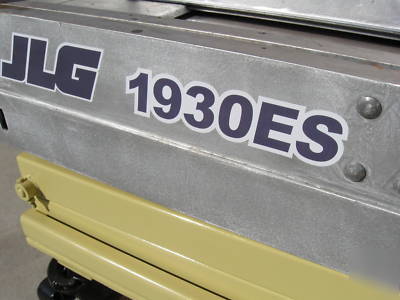 2005 jlg 1930ES aerial scissor lift boom manlift man 