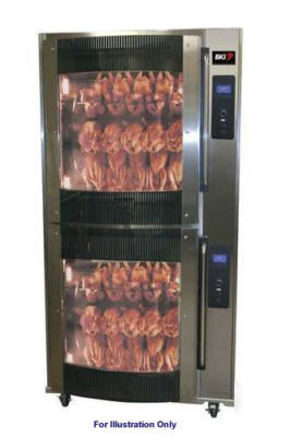 Bki chicken rotisserie oven vgg-16 80 birds rrp Â£17,000