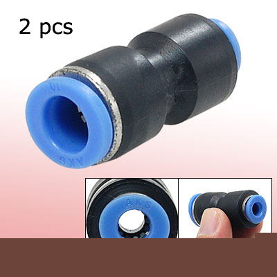 Connection pneumatic pipe push in fittings 10MM to 6MM