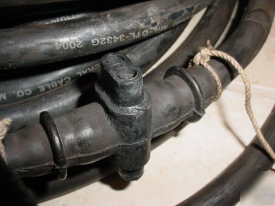 Electrical generator power heavy cable wire assembly 