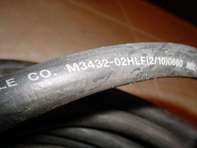 Electrical generator power heavy cable wire assembly 