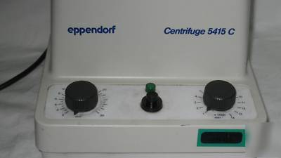 Eppendorf centrifuge 5415 c benchtop micro centrifuge