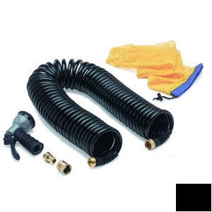 Hosecoil HD5032U-hosecoil 50' black heavy duty hose fle