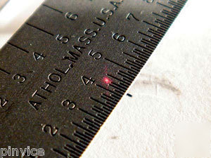 Laser edge & centre finder with 1/4 shank