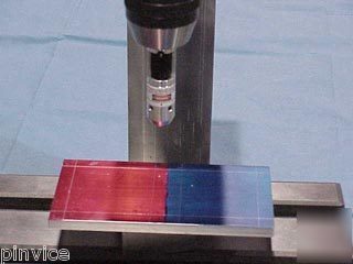 Laser edge & centre finder with 1/4 shank