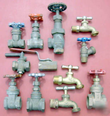 New 12 brass water shutoff faucet valve spigot plumbing 
