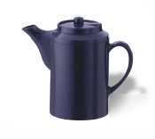 New cobalt blue double insulated tea pot 16 oz.