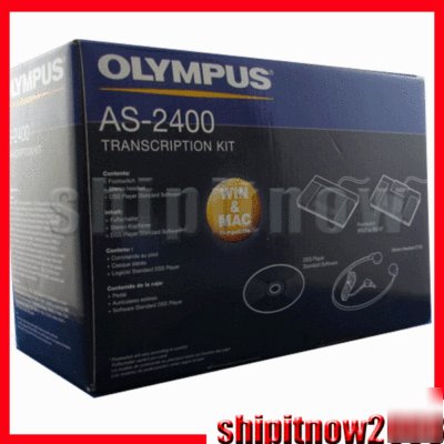 New olympus as-2400 transcription kit AS2400 