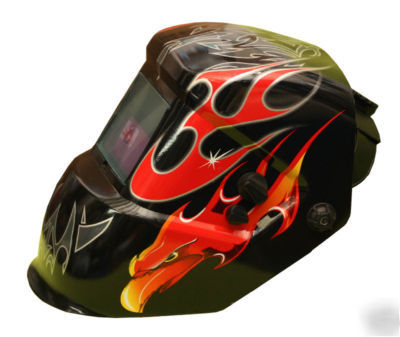 New solar auto darkening welding helmet mig tig gya-317 