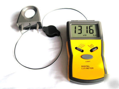 Photo light lux meter lcd digital DISPLAY100,000 +case