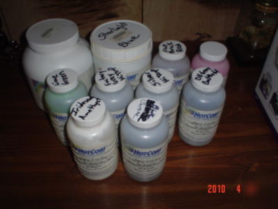 Powder coating powder variety of colors