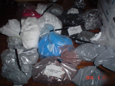Powder coating powder variety of colors