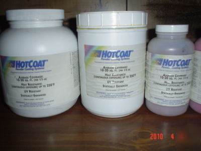 Powder coating powder variety of colors
