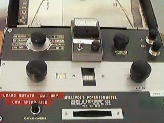 Precision leeds & northrup millivolt potentiometer 8690