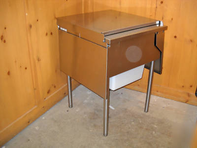 Winston fried chicken breading table food prep station 
