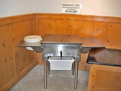 Winston fried chicken breading table food prep station 