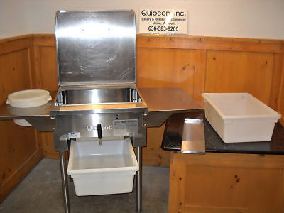 Winston fried chicken breading table food prep station 
