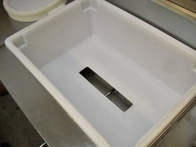 Winston fried chicken breading table food prep station 
