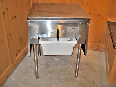 Winston fried chicken breading table food prep station 