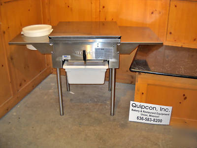 Winston fried chicken breading table food prep station 