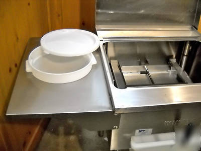 Winston fried chicken breading table food prep station 