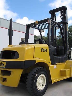 07' yale GDP135 veracitor lift truck fork forklift hilo
