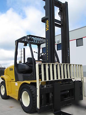 07' yale GDP135 veracitor lift truck fork forklift hilo