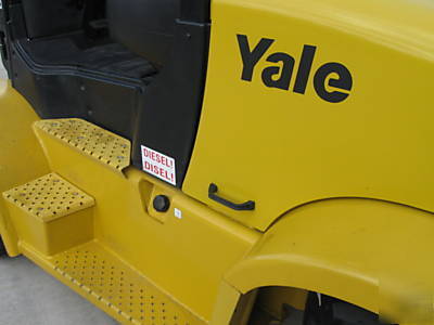 07' yale GDP135 veracitor lift truck fork forklift hilo