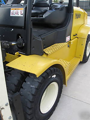07' yale GDP135 veracitor lift truck fork forklift hilo